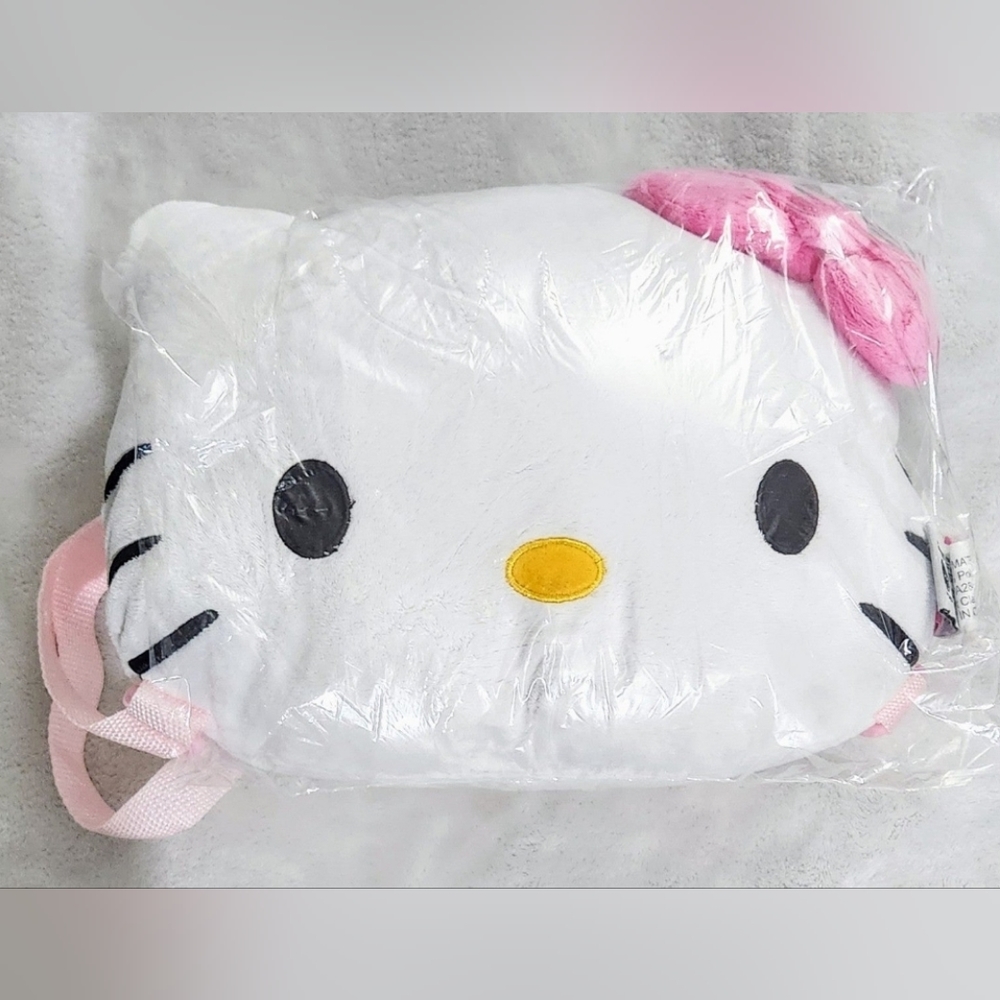 Hello Kitty plush bag, purse backpack